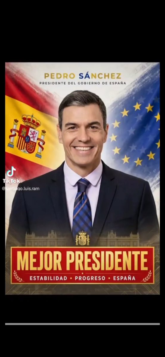 RdeQuintana's tweet photo. @GanaElPSOE BIOLOGICAMENTE OPTIMISTA 
GANADOR  SIEMPRE.
PARA EL MUNDIAL 2030
POR SIEMPRE PEDRO Y P.S.O.E. https://t.co/rJTY0cKJMZ