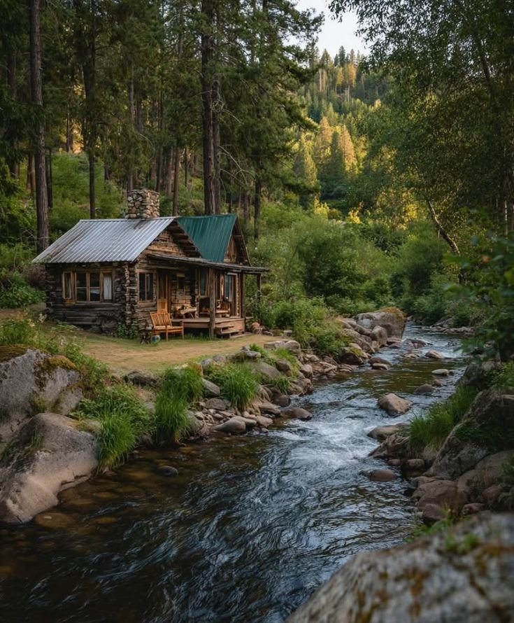 cabinsmountain's tweet photo. a cabin without neighbors isn't peace. It's isolation with better lighting. most people who try full solitude don't last a year. https://t.co/3RllJe7CDc