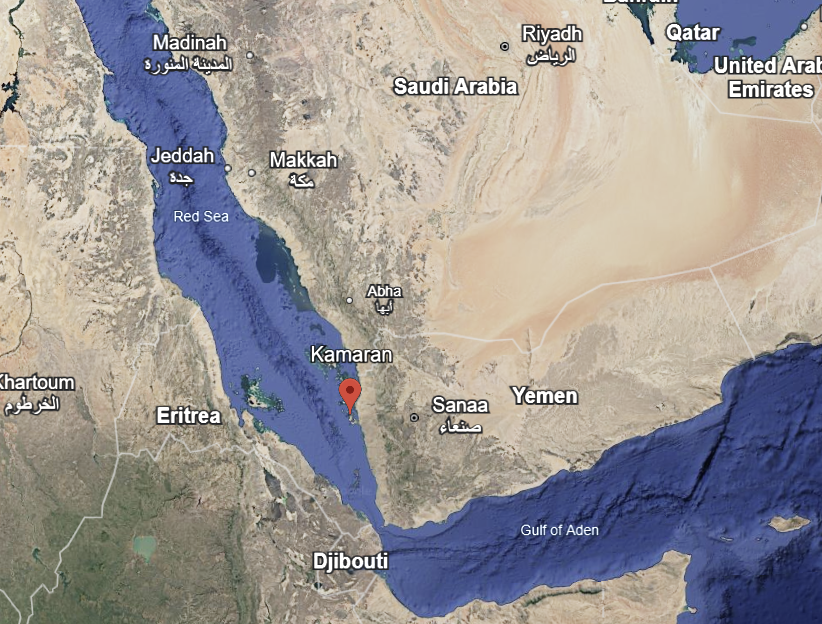 Conflict_Radar's tweet photo. NEW: Saudi strikes now reportedly targeted Yemen's Kamaran Island - Houthi-affiliated Al Masirah TV https://t.co/YRuav5M6Ma