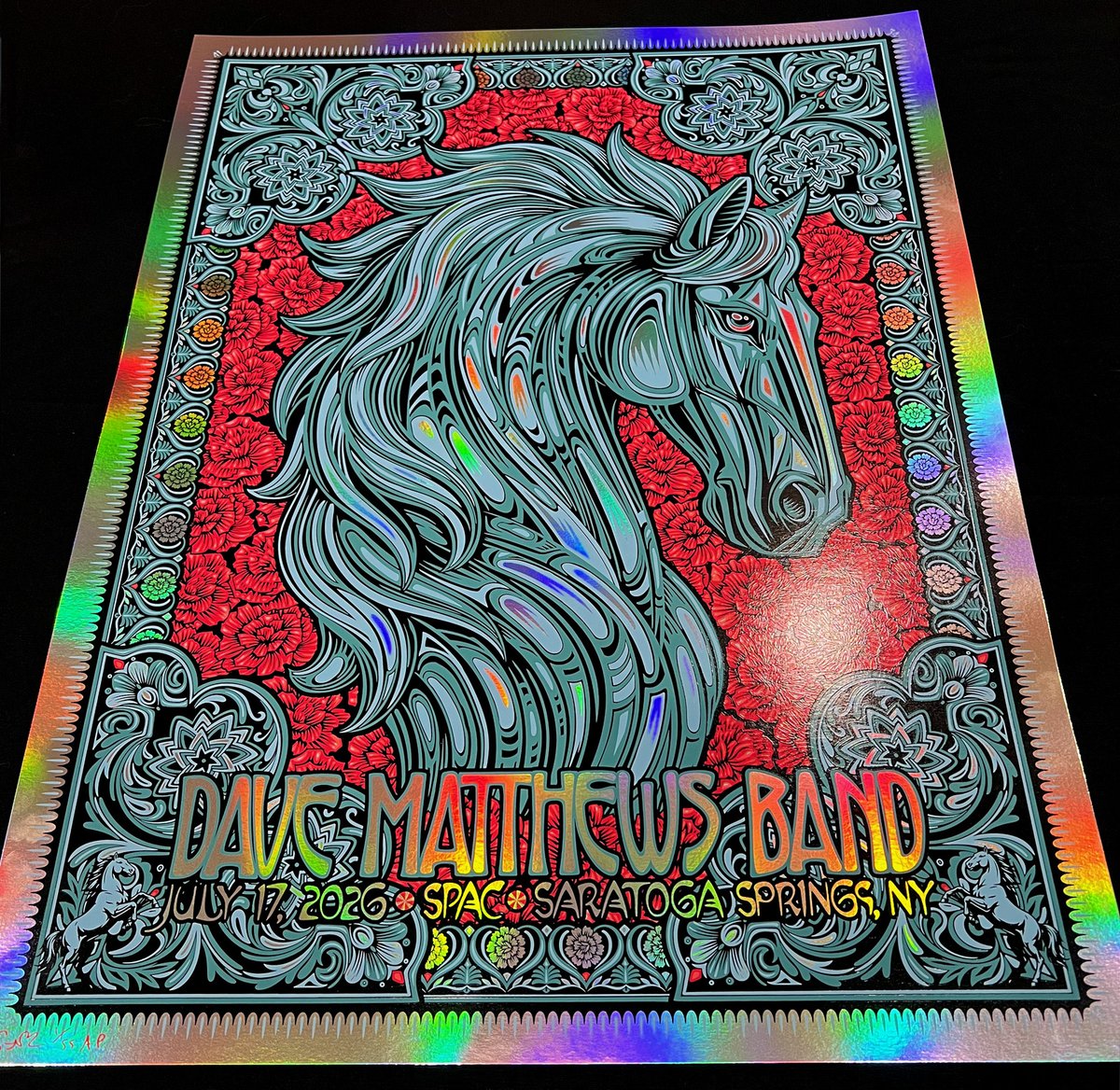 ToddSlaterART's tweet photo. A look at my DMB SPAC prints from last week. Artist copies up on site now :) https://t.co/Sha75Yw8pB