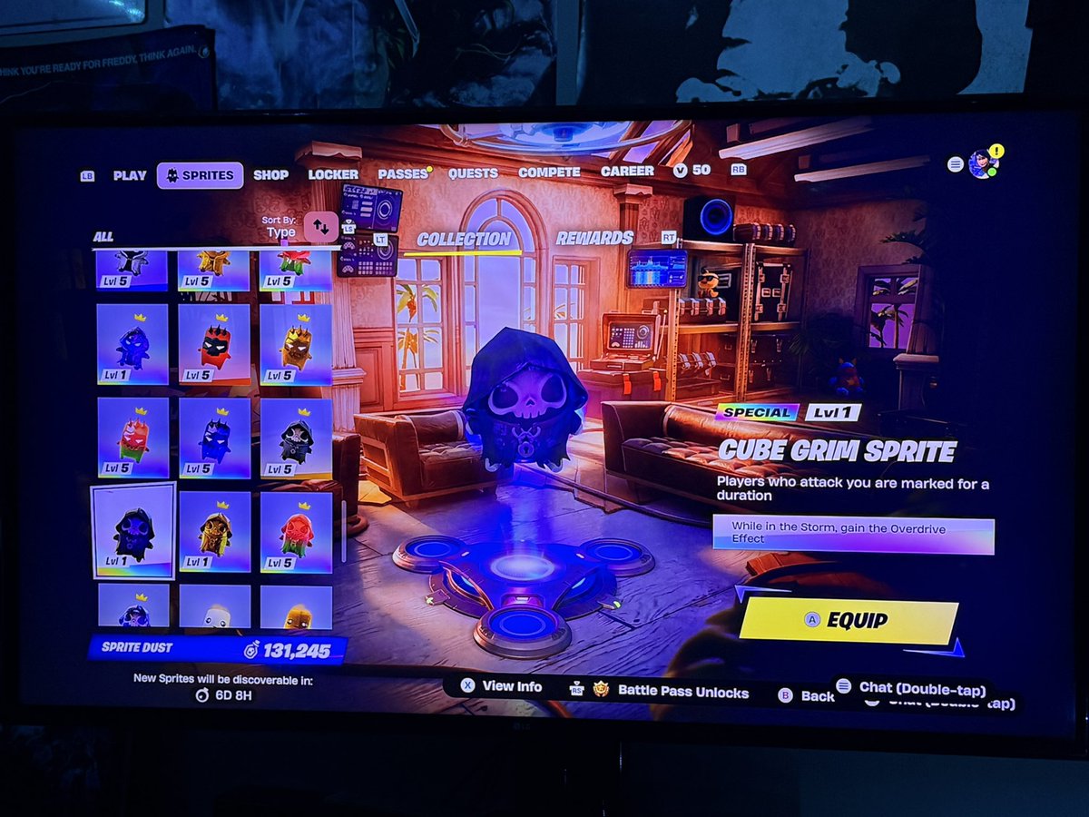TheDevilsEyesPD's tweet photo. I have four cube Sprite now!!! if anybody has ones that I don't have and are willing to trade/index I would be open to it just let me know!!! #fortnite #fortniterunners #sprites #cubesprites #fyp #fypシ゚ https://t.co/D7dfIF8g5J