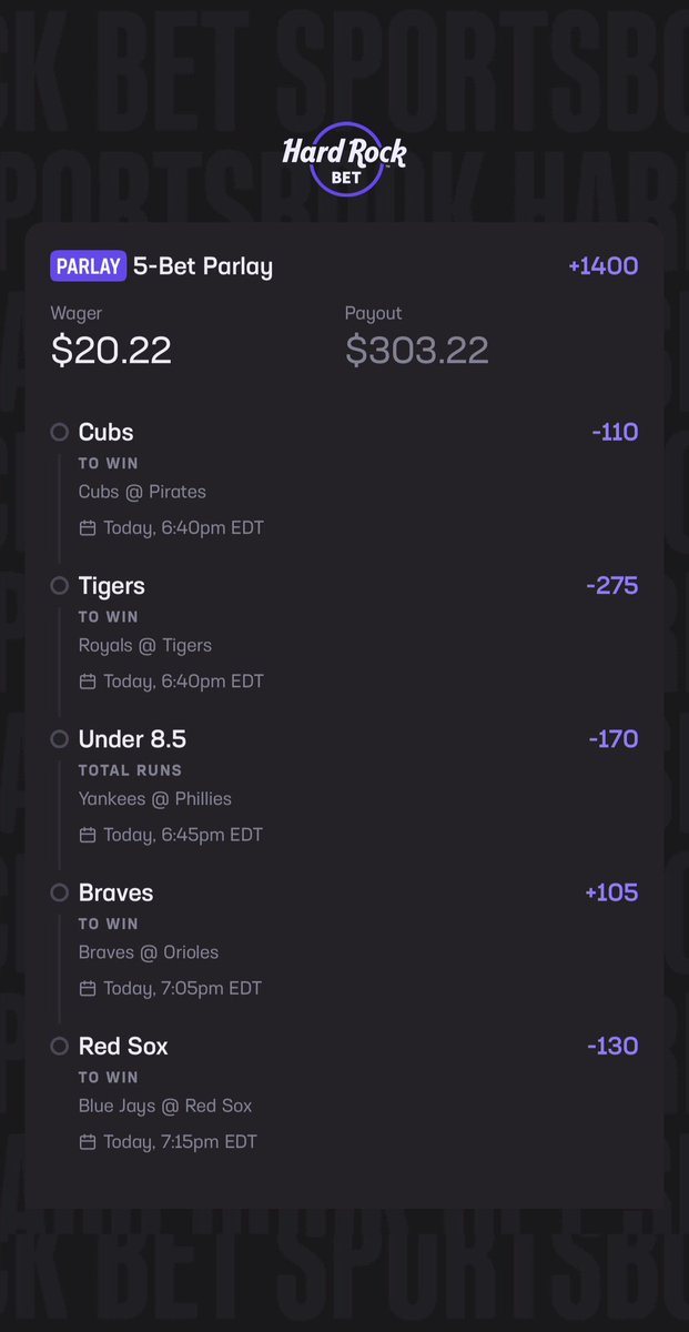 Nico_DVP's tweet photo. 5 leg. 4 ML &amp; 1 Under 💰 #Gambling𝕏 #mlb https://t.co/MZq5LC9PQd