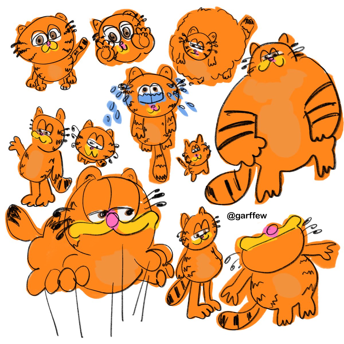garffew's tweet photo. watching the #garfield movie https://t.co/pfIALPBflz