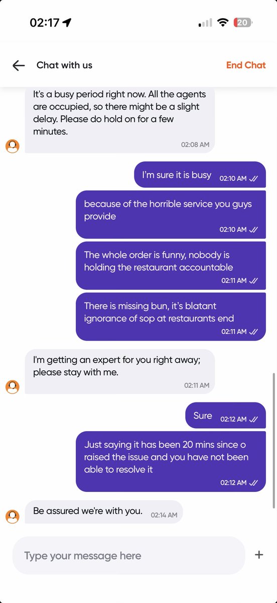 akshat245's tweet photo. And the worst it has been 30 mins since I’m with the agent and he asking me to just hold on he will figure out a resolution https://t.co/J4NHQJL8MO