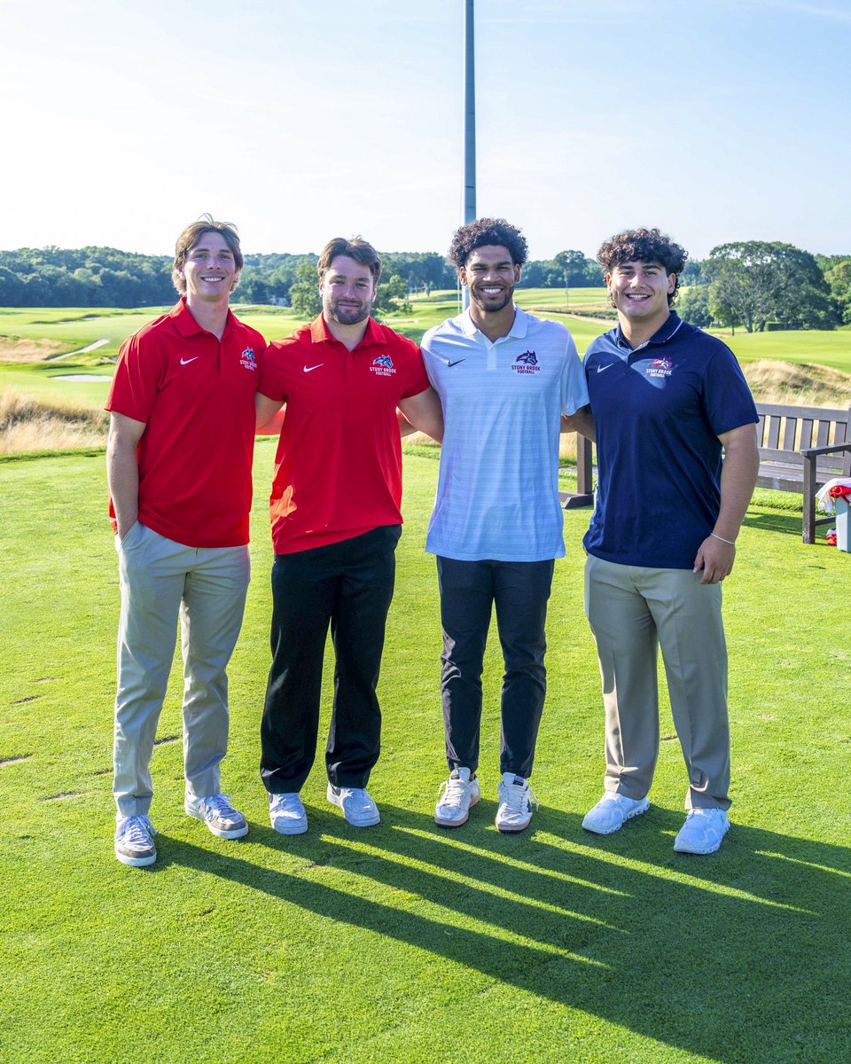 StonyBrookFB's tweet photo. 2026 @SBAthletics Golf Outing ⛳️

#As1 | @SeawolvesUnited https://t.co/WEk7GgeDHh
