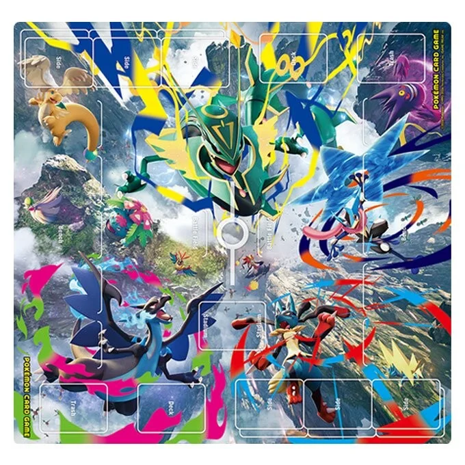 PokemonRestocks's tweet photo. First look at Storm Emeralda Japanese Pokemon TCG Accessories Releasing July 31st! 💫

#Pokemon #PokemonTCG https://t.co/oNywlQeLVO
