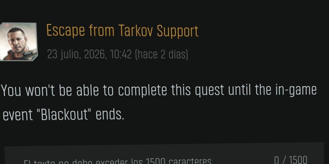 luuaR_11's tweet photo. @PandynXx15 @tarkov I send ticket and... https://t.co/8sZTYw34im