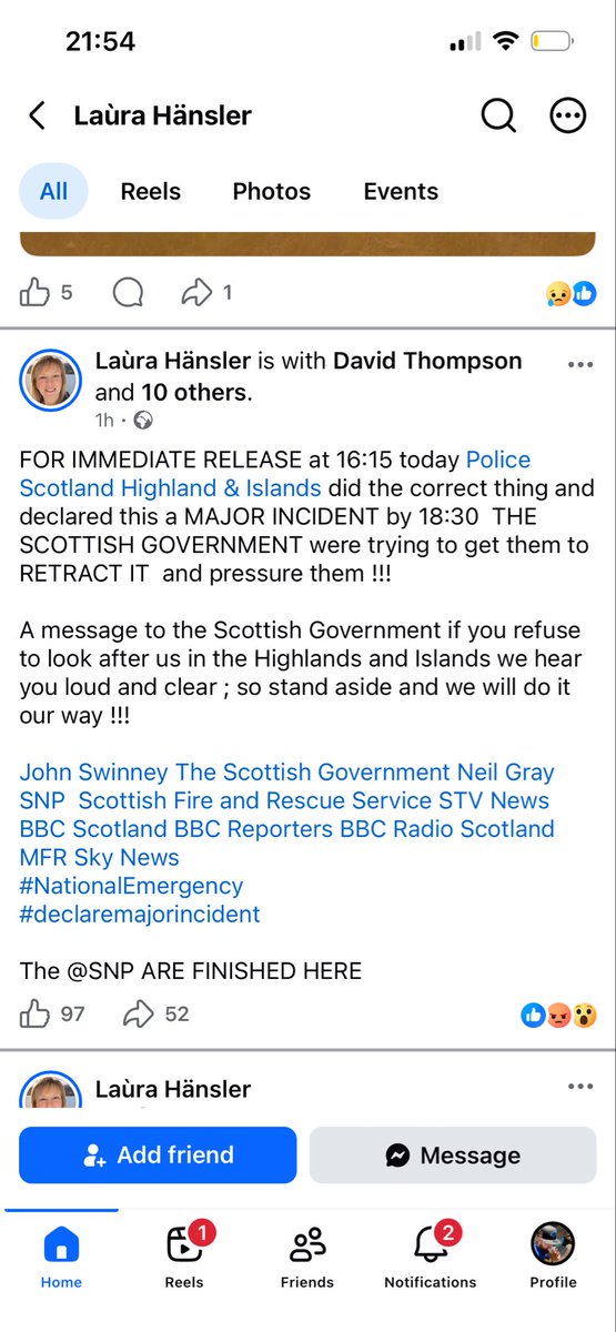 millar554's tweet photo. Pass it on to everyone. @theSNP wants the highlands to burn. @scottishgreens hope you are happy with you friends. @UKLabour @LibDems @reformparty_uk @RestoreBritain @SkyNews @elonmusk https://t.co/wYv63jYfrk