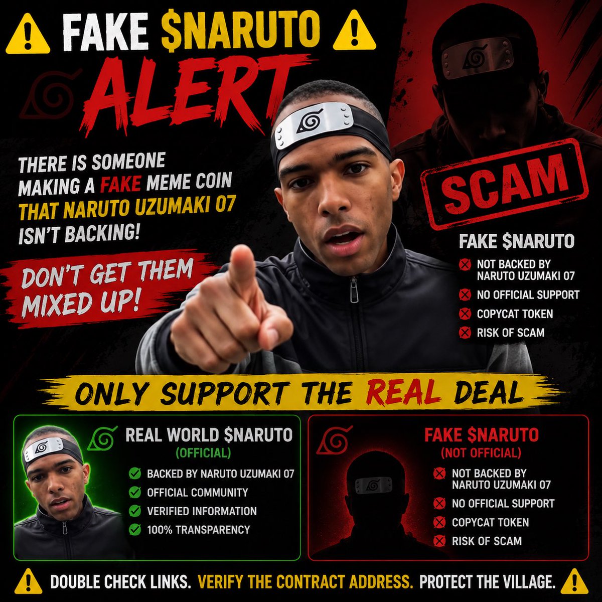 Real World $NARUTO tweet media