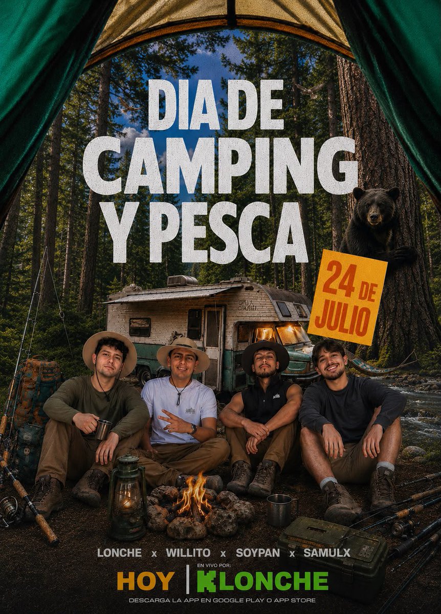 xTumbadoOF's tweet photo. HOY POR KICK EN HORAS DE LA TARDE 🏕️
@Samulx_ @LoncheDeHuevito @SoyPan__ @willitooo_ https://t.co/91P1PKMWcR