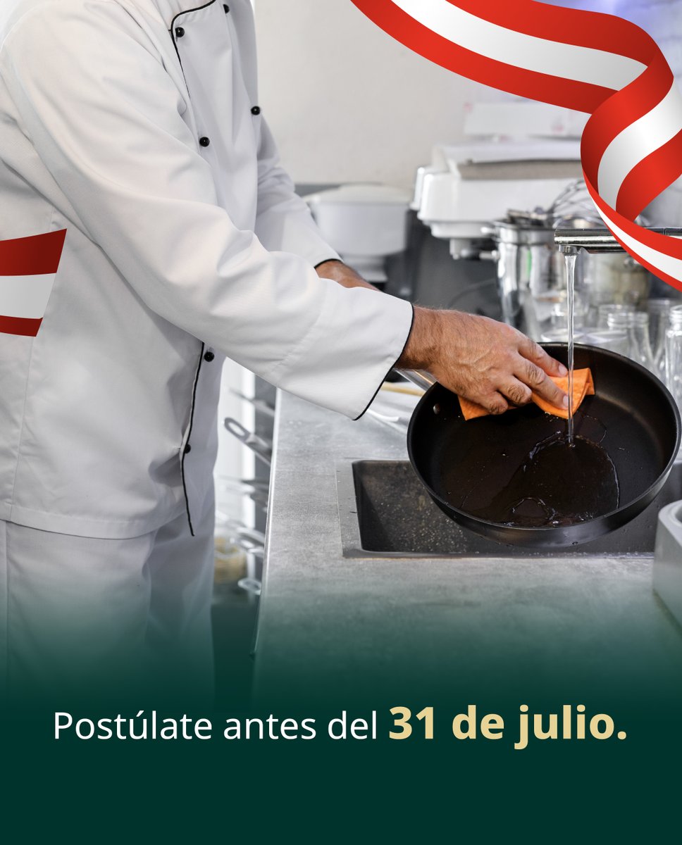 empleogob_mx's tweet photo. 🇨🇦 #OfertaDeTrabajo en Canadá para Ayudante de cocina.

⏰ Postúlate antes del 31 de julio en la oficina del #SNE más cercana a tu domicilio:
👉 https://t.co/NhqXdRTF82 https://t.co/9axPQ8ncFb