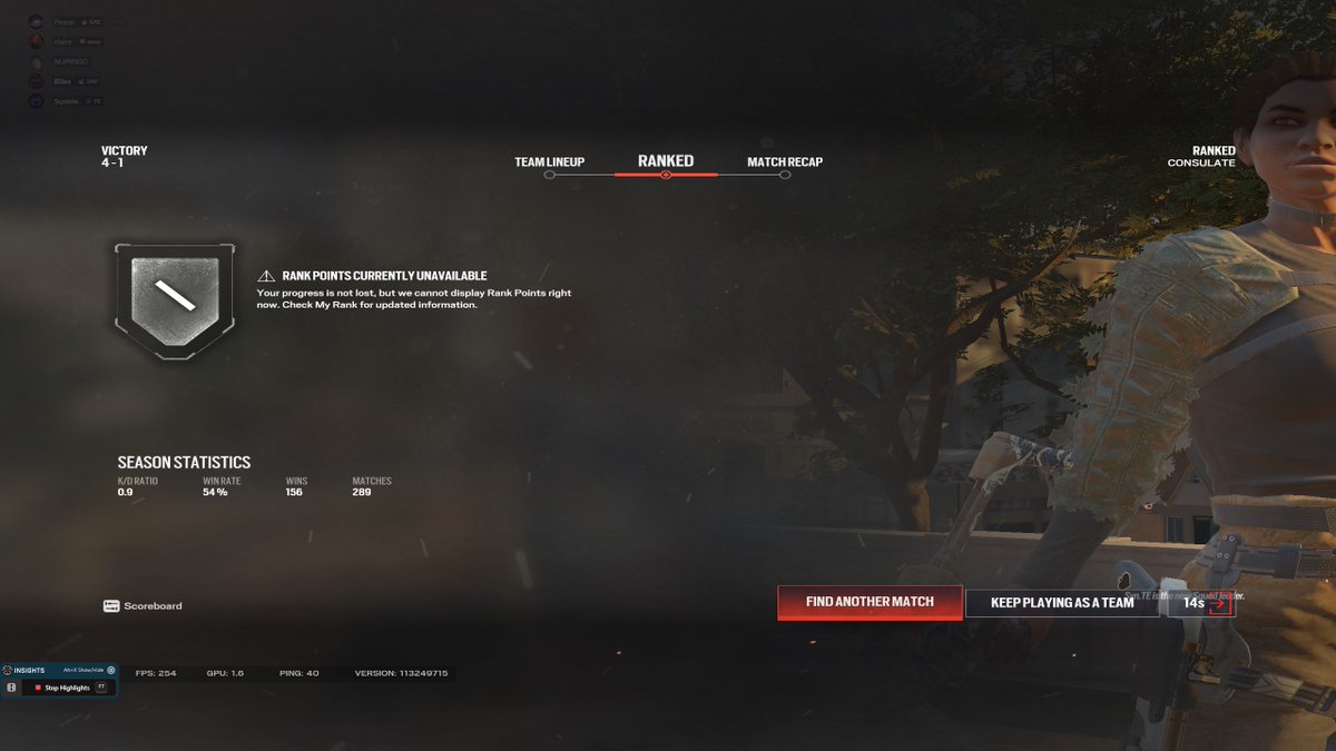 realsyntrix's tweet photo. @Ubisoft @UbisoftSupport 
Now they stress servers and we dont get any elo whatsoever whenever they lose. Please for fucks sake, do something. https://t.co/rSUCfGC4lK