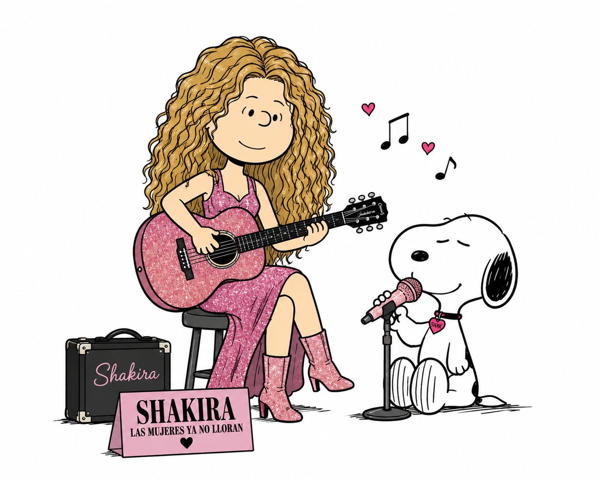 snoopyb047's tweet photo. Shakira x snoopy https://t.co/XYGyPIVpDx