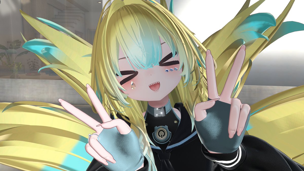 Weed_VRC's tweet photo. なんと輝夜が起床
今日は待ちに待ったVket！！
VRCには行けんけど
リアルで楽しんでくるぜ！！ https://t.co/44WHzvoI7m