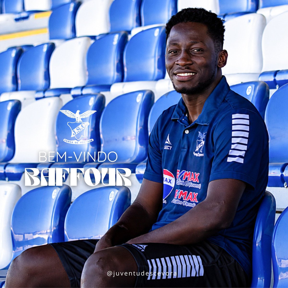 GhanaianPlayers's tweet photo. 🚨TRANSFER ALERT🇬🇭

Philemon Baffour (25, RB) 🇬🇭 has completed a move to Portuguese fourth-tier side Juventude de Évora from O Elvas. 🇵🇹

The right-back becomes the club's latest signing ahead of the 2026/27 season. https://t.co/fL7I8nTBop