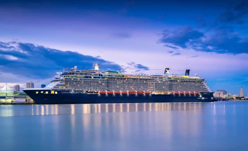 NickWattsLV's tweet photo. 🌅 Your vacation begins the moment you see her. ✨ Celebrity Reflection sets the stage for an unforgettable journey from the very first sailaway. ✉️ Contact me today to book your Celebrity Cruises getaway. https://t.co/rpro1NCAvo