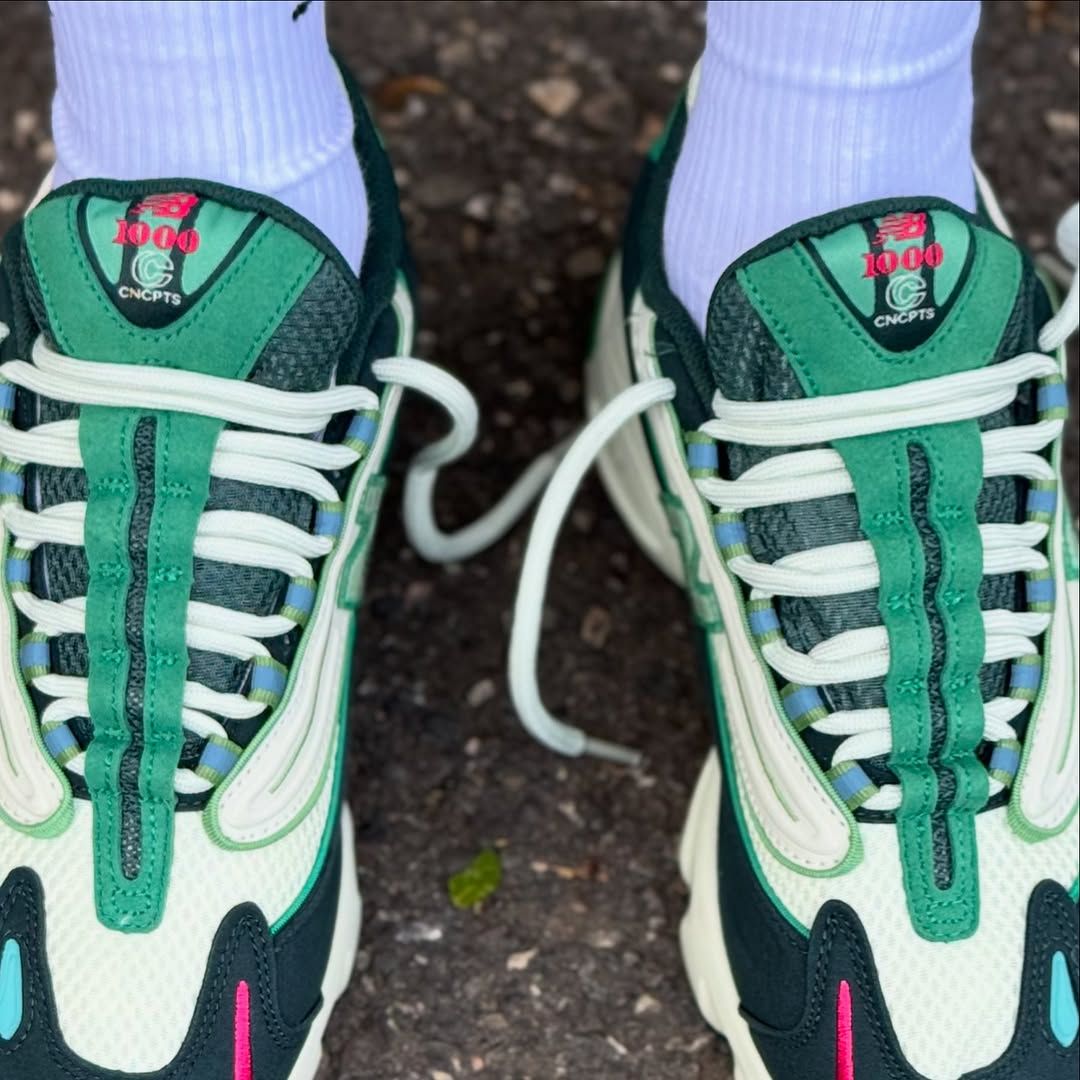 JustFreshKicks's tweet photo. Concepts x New Balance 1000 "Mile" (2025) 🌷 https://t.co/fkUOxqMScg