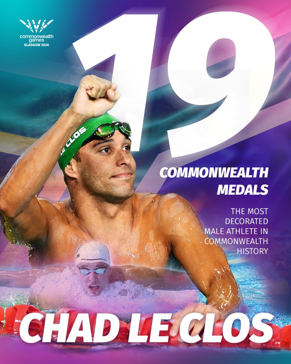 Glasgow_2026's tweet photo. LEGEND 🇿🇦

#Glasgow2026 https://t.co/zBTNtKDa7v