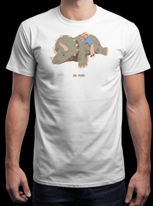 qwertee's tweet photo. "Be Kind" is today's tee on https://t.co/LdSWa6Ss6H RePost for a chance at a FREE TEE! https://t.co/X1aj39nnAV