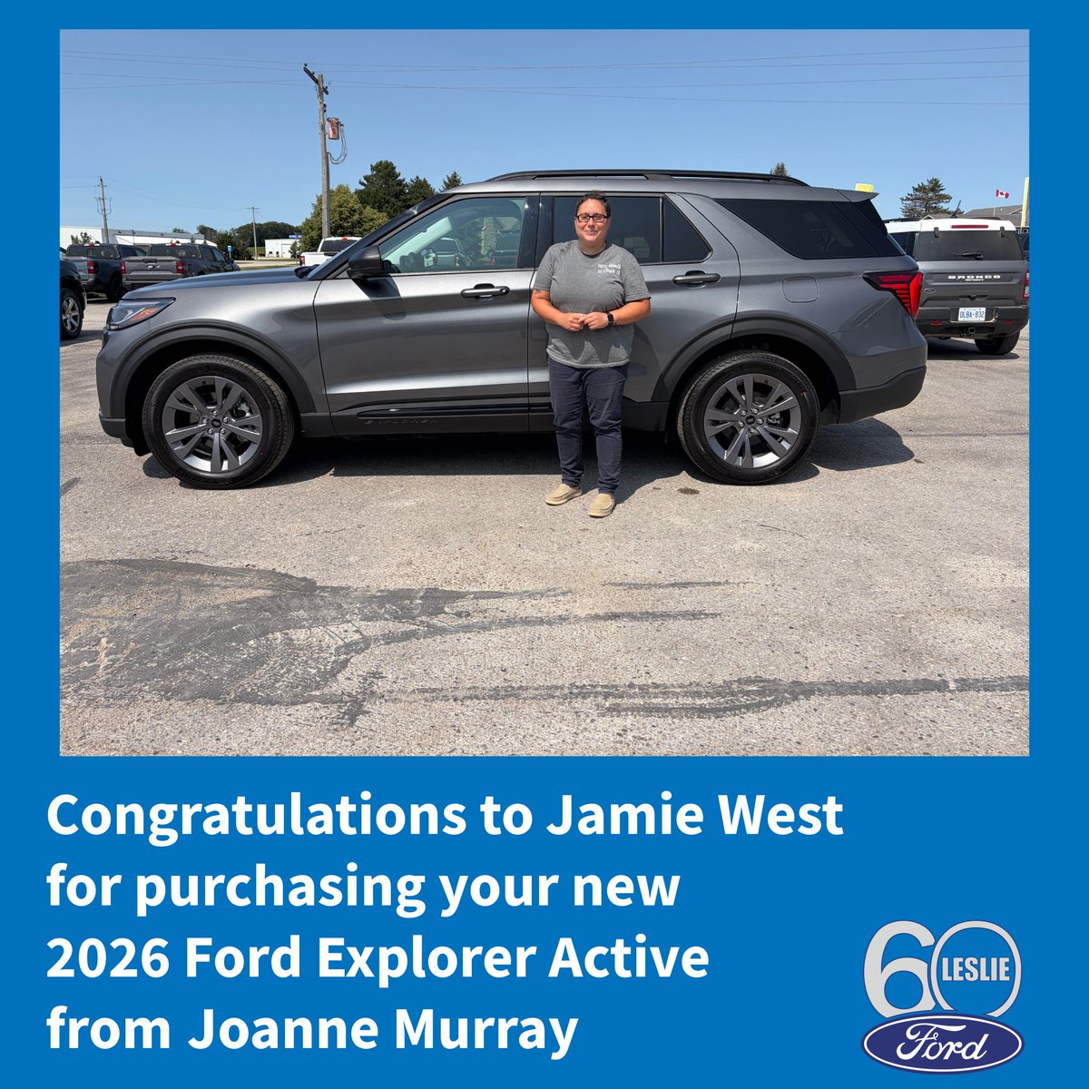 LeslieMotors's tweet photo. Congratulations to all of our newest members of the #LeslieFordFamily!
We hope you're loving your new rides! 💙🤍
#LeslieMotors #NewCars #Ford #FordCanada https://t.co/MECBR5Xfhu