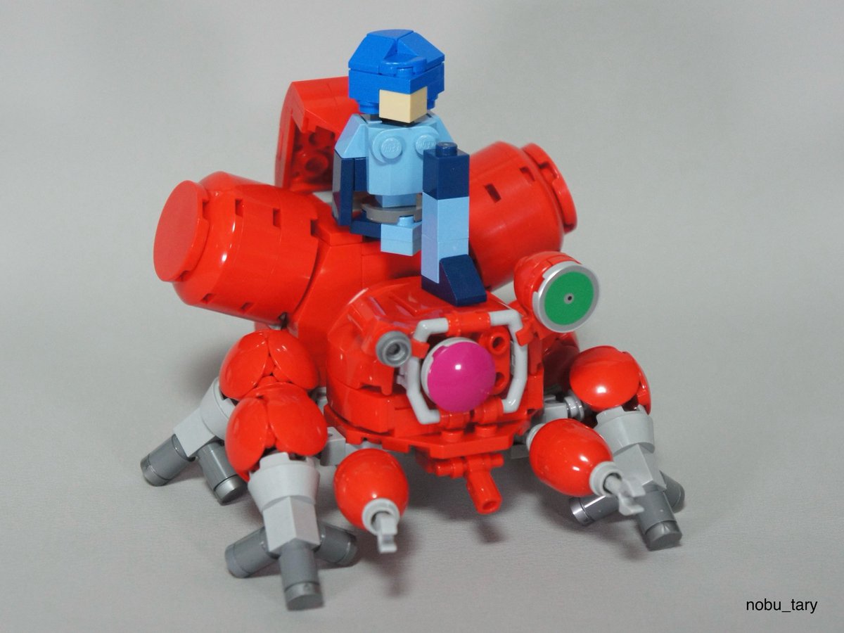 nobu_tary's tweet photo. LEGOで攻殻機動隊より
「フチコマ」完成しました！

#攻殻機動隊 #LEGO https://t.co/IQL2eHzqgq