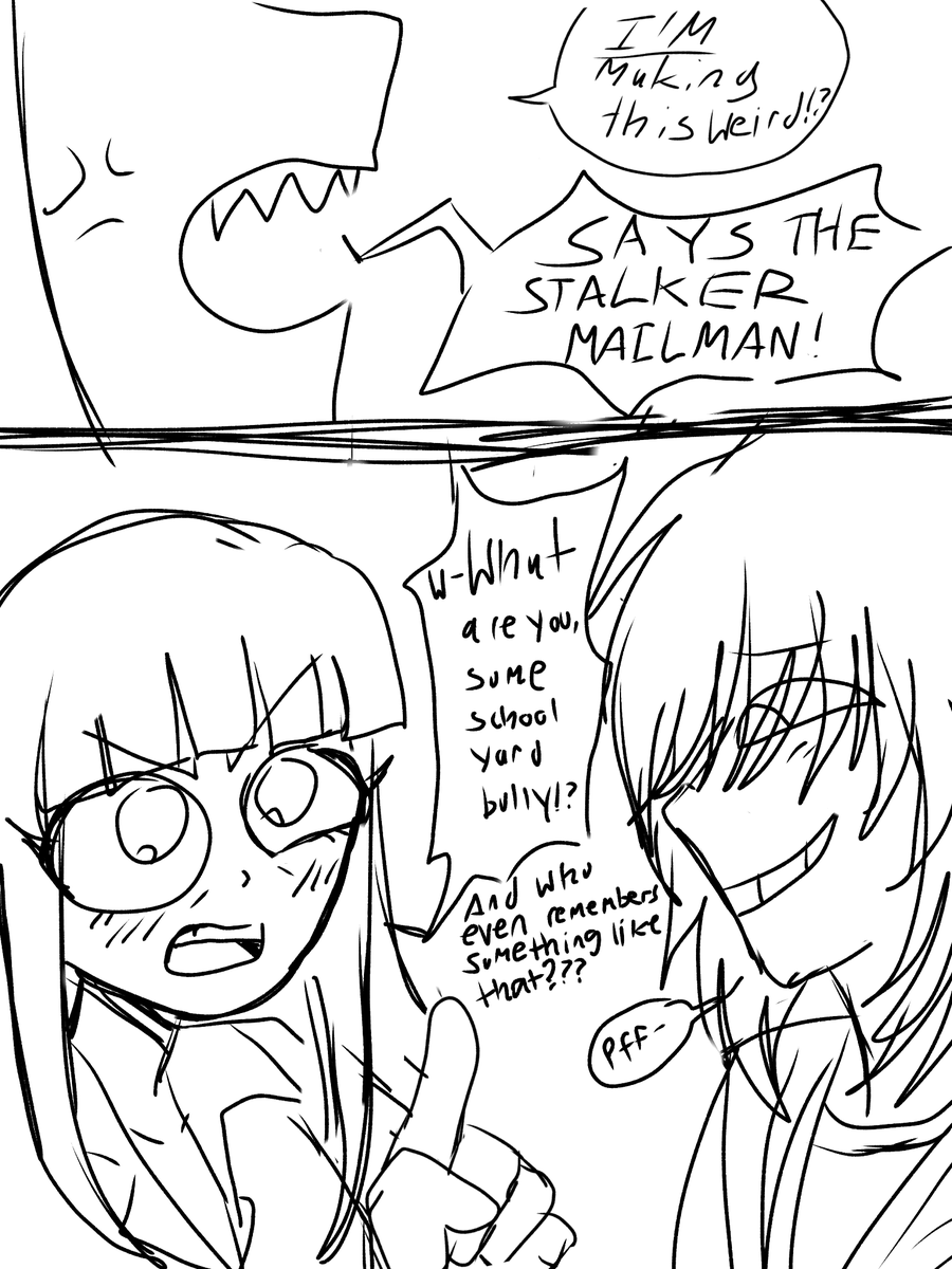 Abbybablybrooks's tweet photo. (🃏)Random angsty #funnybunny comic part...40/???

Dude, shut up 😭 https://t.co/rdAkDlwzpp