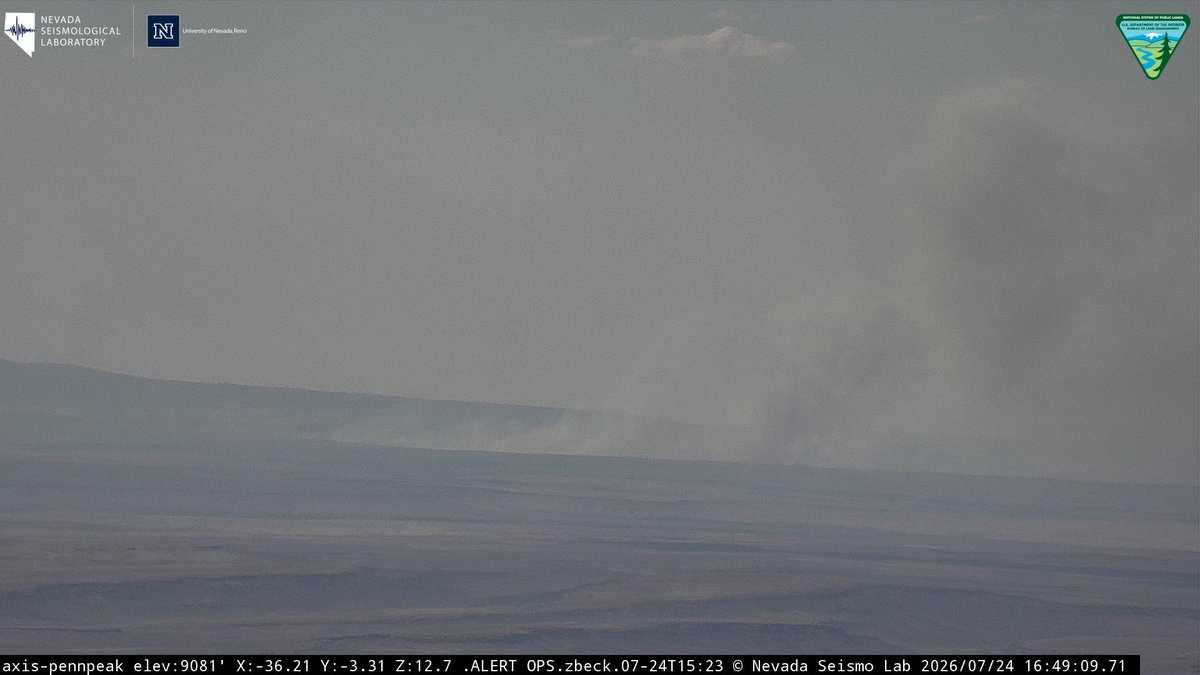 KernFiregraph's tweet photo. #HopperFire 150+ acres, burning in the southwest corner of Owyhee County, ID near/in the Owyhee River Wilderness. https://t.co/qgqeG8JkGi