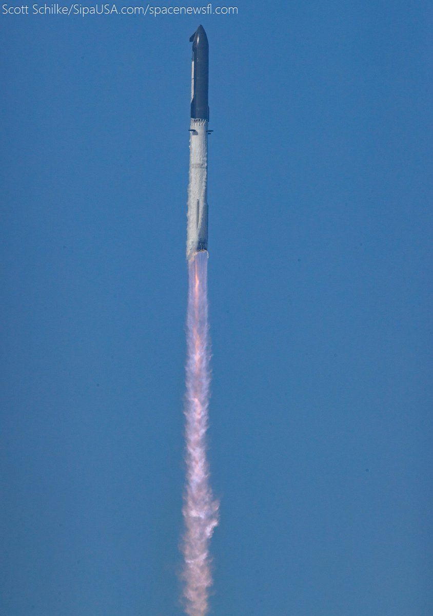 SchilkeScott's tweet photo. Liftoff Lucky 13! 5:51 PM CT 7-24-26 #SpaceX #Starship #Starbase #Texas

By Scott Schilke for https://t.co/aE2RPsTD94 and https://t.co/TGuheUrBqZ https://t.co/RY2l41295T