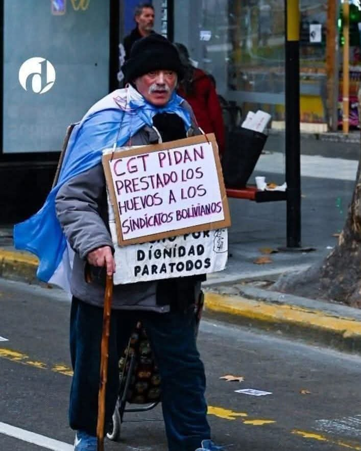 CorderoRebelde's tweet photo. La realidad sindical argentina, resumida en solo 7 palabras. 👏🙌
#Arte #CGTTraidora #CGTCagones https://t.co/EcZmtIvqQI
