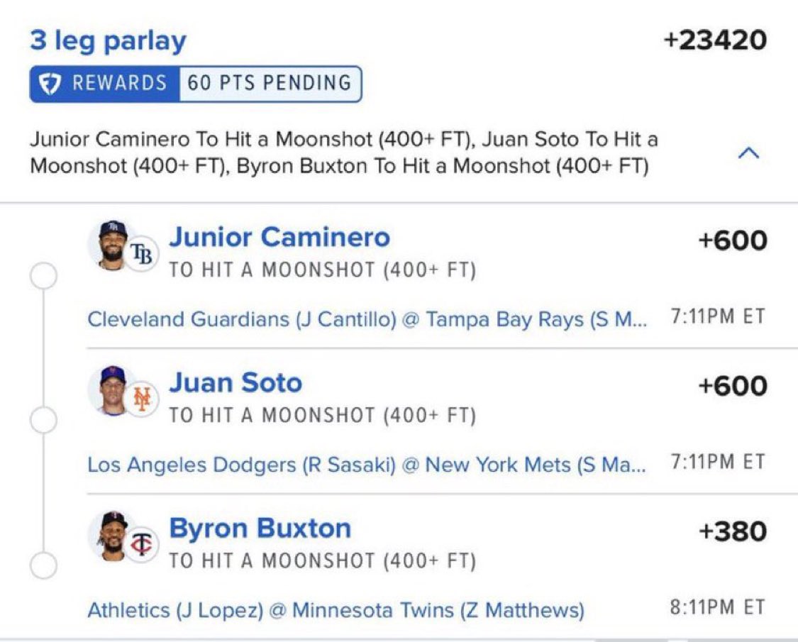 kyongss's tweet photo. 🌙 Swing for the stars and enjoy the action!

❤️ Like • 🔁 Repost • 💬 Which player sends the longest bomb tonight?

#MLB #MLBPicks #Moonshot #HomeRunParlay #SportsBetting #Baseball #MLBTwitter #DavisParlay #LongBall #ParlayLife #WinBig https://t.co/KGWFpRL9P0