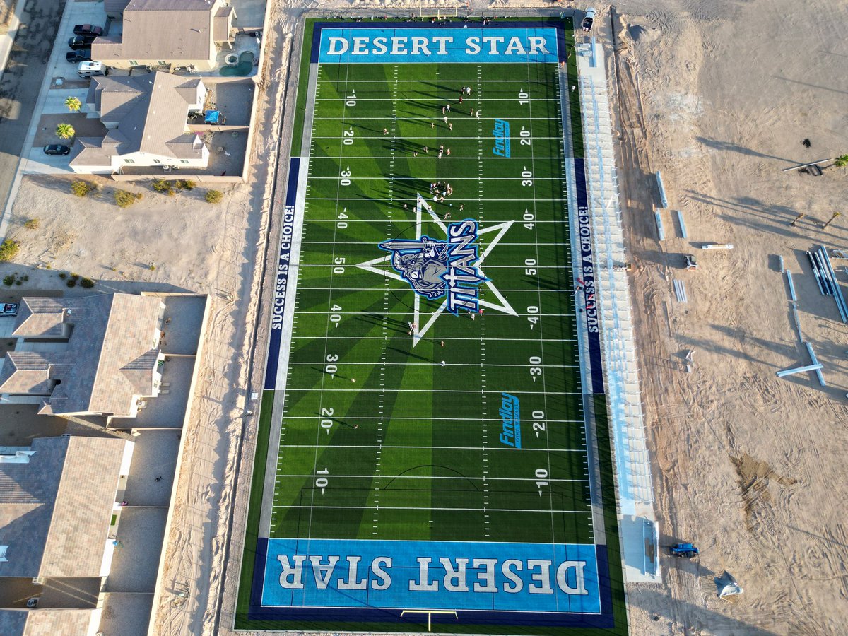 HelmetAz's tweet photo. Field #11: The Desert Star Titans
@DesertStarFB
Desert Star Academy
Fort Mohave, AZ
EST: 2024
Want your Arizona high school field #AZFieldFeud? Sign up Below: #repAZ
https://t.co/jabodlL3So https://t.co/Q4fSVV2flL