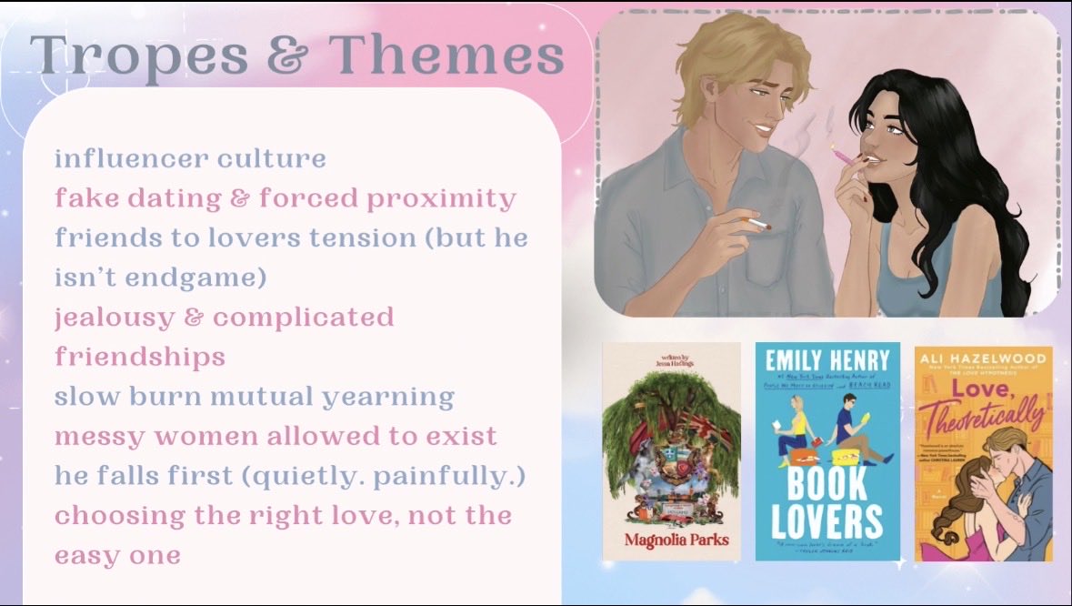 SavMcMillan's tweet photo. A cake-decorator willing to do anything to keep her childhood best friend agrees to join his polycule, only to fall for the man she recruits to help her destroy it from within.

🧁 fake dating

🧁 messy women

🧁 he falls first

#QuestPit #Q #R https://t.co/yq4T7GMv7g