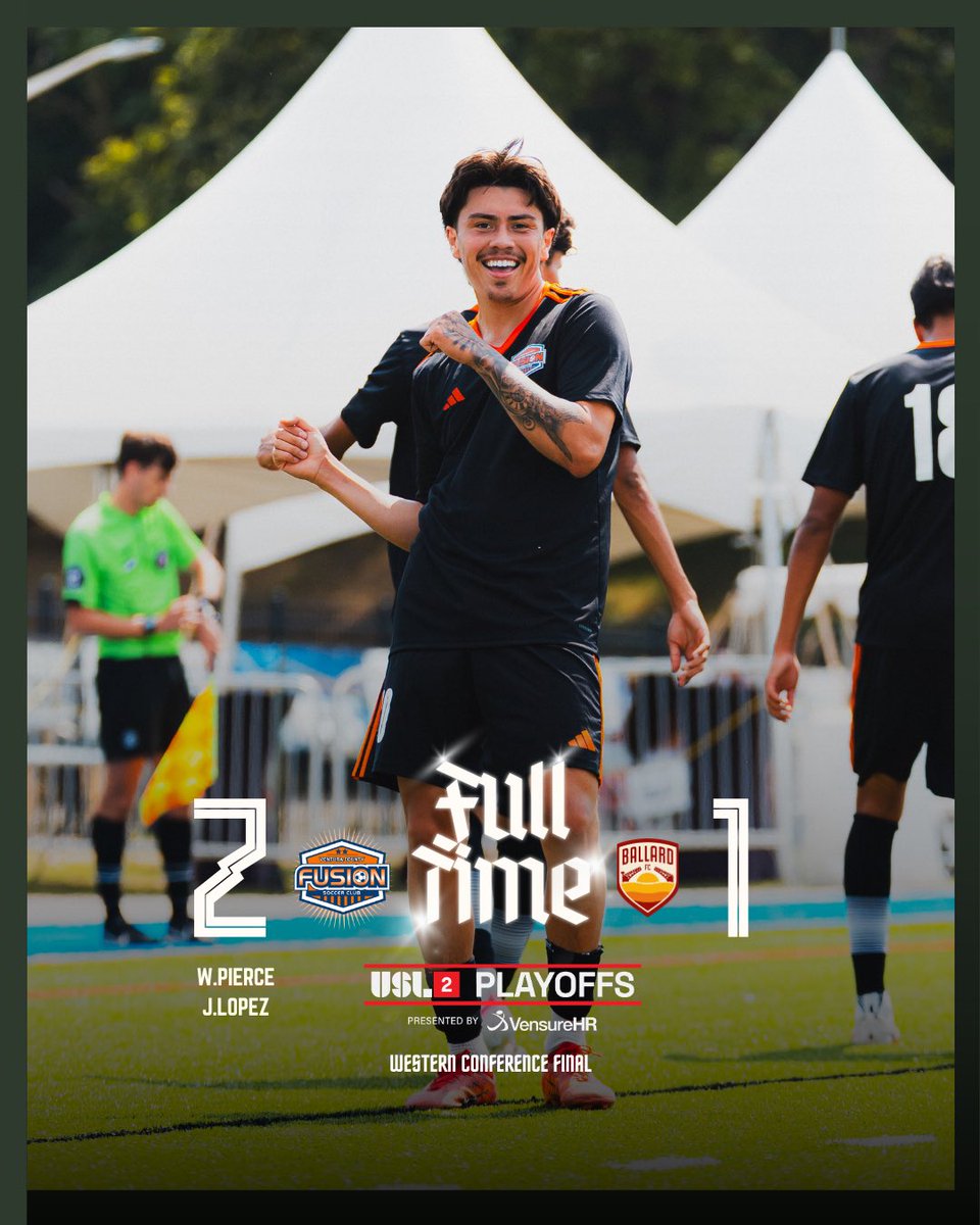 VCFusion's tweet photo. WESTERN CONFERENCE CHAMPIONS 🏆

@uslleaguetwo https://t.co/EYpTLcKw4W