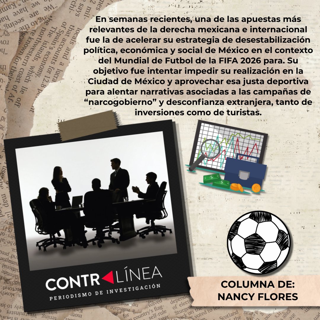 contralinea's tweet photo. La estrategia de la derecha para desestabilizar México; caso American Society

(Columna de: @Nancy_FloresN)

#Contralínea #PeriodismodeInvestigación

Lee aquí👉🏻 https://t.co/yiz7fVJxIZ https://t.co/E675sPktvW