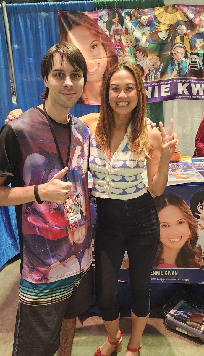 BrandonCote6799's tweet photo. Glad to have met you again Jennie! Thank you for being so sweet and kind! Huge avatar last Airbender fan and street fighter as well! 😊👍 https://t.co/zUAtEyBfNJ