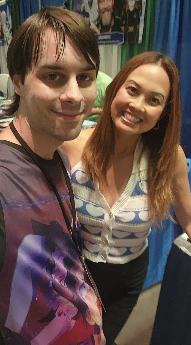 BrandonCote6799's tweet photo. Glad to have met you again Jennie! Thank you for being so sweet and kind! Huge avatar last Airbender fan and street fighter as well! 😊👍 https://t.co/zUAtEyBfNJ