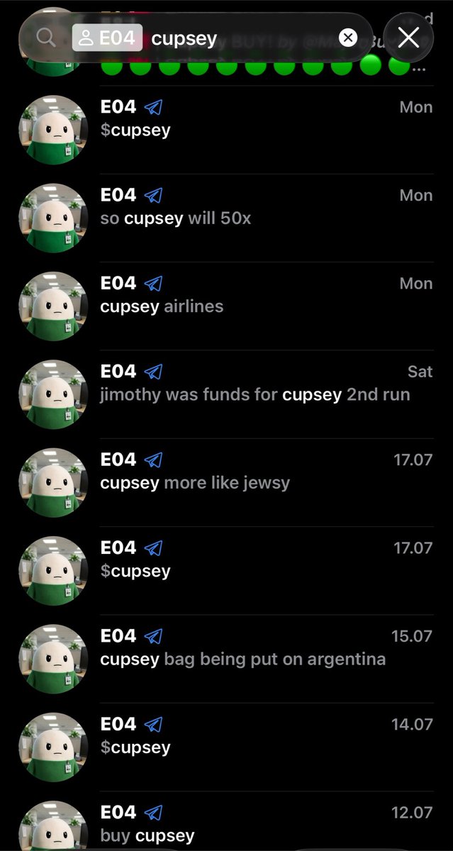 mooncatcherxbt's tweet photo. this madman has been posting about cupsey like forever and was yelling at everyone to buy 

believers are winning again https://t.co/1yXXqCRsQq