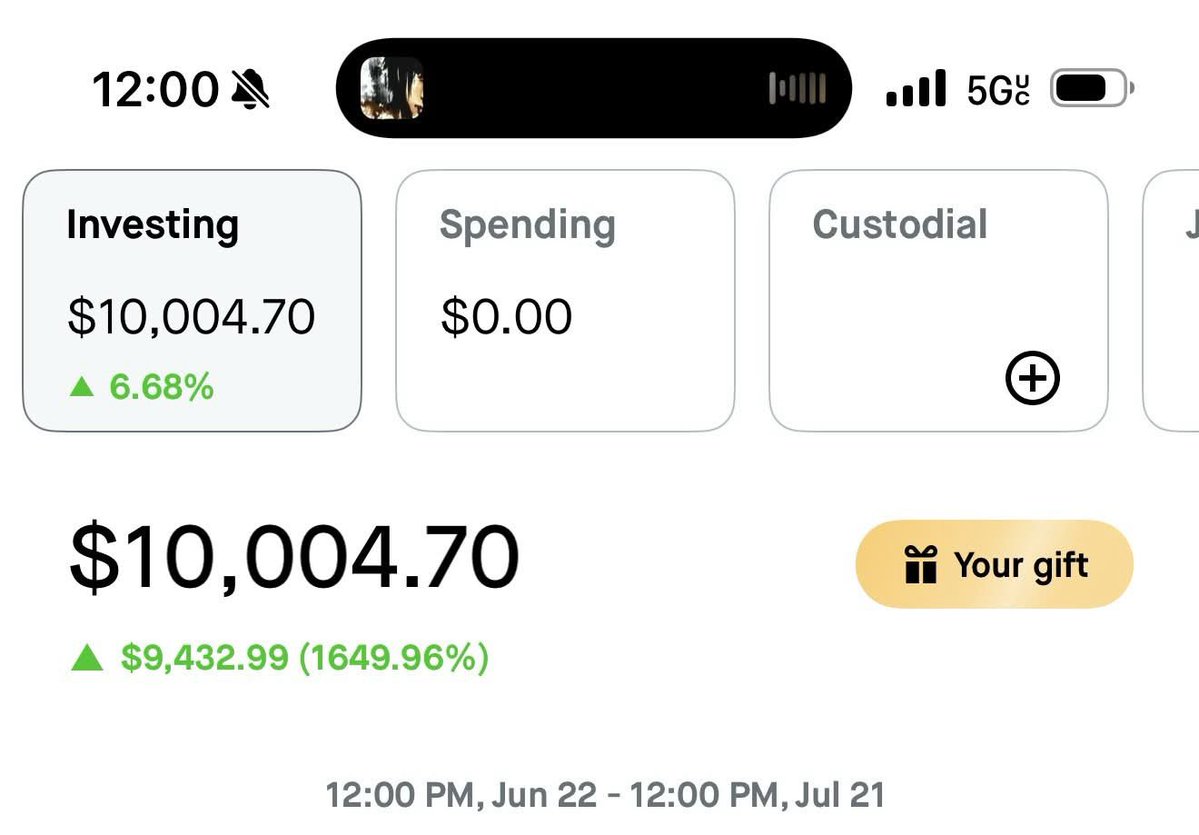 mxvsv's tweet photo. I turned $500 to $10,000 in 30 days trading the same strategy. 

What’s your excuse? https://t.co/opUafHFev5