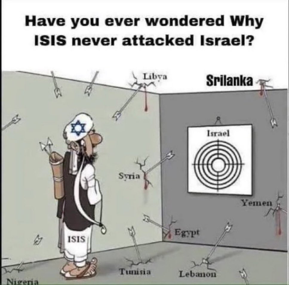 TheSaviour's tweet photo. ISIS is Mossad https://t.co/EwTZh4QsF5