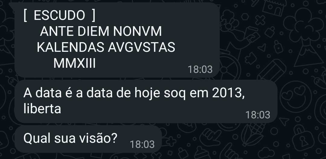 Viniciusvidals's tweet photo. Qual a sua visão? https://t.co/IAMKtquKam