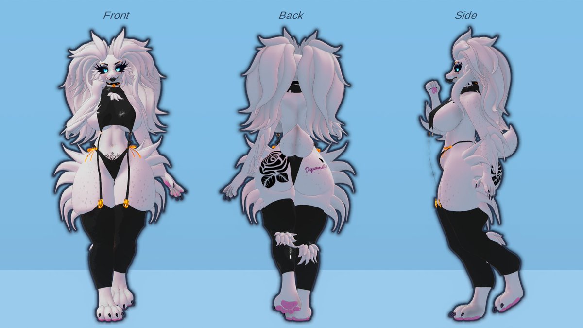 Kaga61587366's tweet photo. Here's a full view of my lovely reshi avatar, shout out to @rsetamlana for making this lovely cutie https://t.co/xgtdYL9dbr