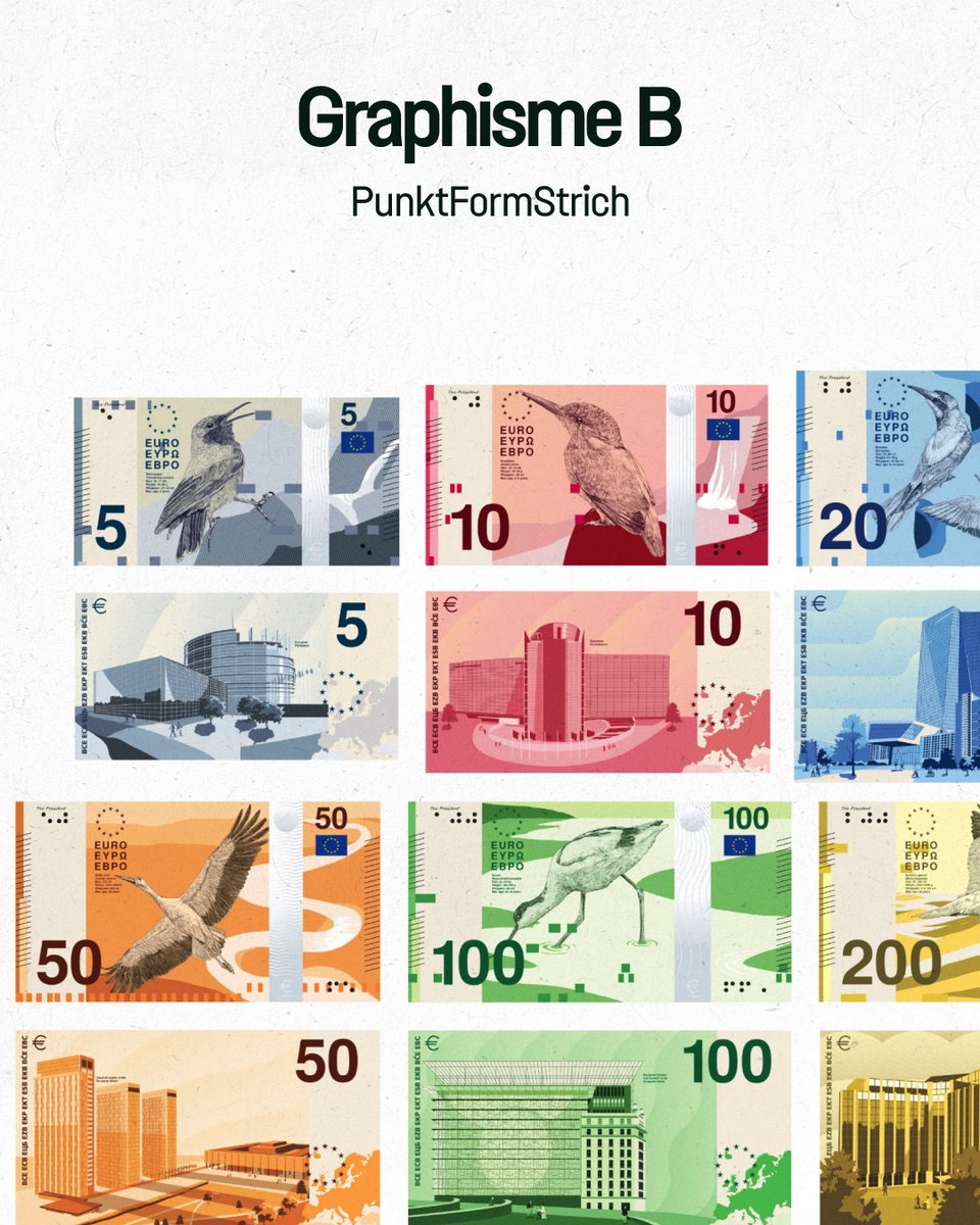 BastiUi's tweet photo. Les billets en euros vont bientôt changer de visage.

La Banque Centrale Européenne a dévoilé 10 propositions finalistes, et le public peut désormais donner son avis avant le choix final. 💶 https://t.co/l7qfDNhfSu