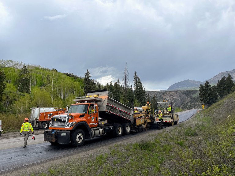 ColoradoDOT's tweet photo. #CDOT #News: CDOT to pave #CO145 south of Telluride July 27 to 30, 2026. Plan for lengthy delays near Mountain Village Boulevard.
📰https://t.co/SHOrVUHcw5
#KnowBeforeYouGo #SlowfortheConeZone https://t.co/hT79iHt4G0