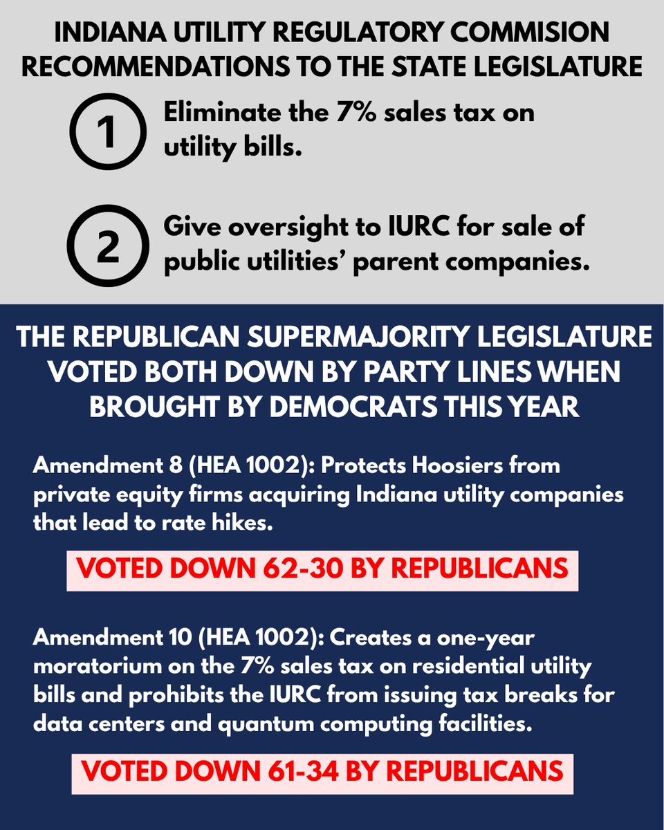 Indiana Democratic Party tweet media
