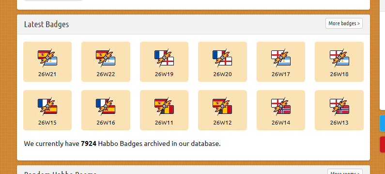 HabboHistoryCOM's tweet photo. Say hello to our newest feature: The Badge Archive!

https://t.co/uEQP7Qxgr7

We’ve tried to make searching as easy as possible using auto-fill. You can type in your own language, as all nine current Habbo languages are supported! #Habbo https://t.co/nprkMdlbeS