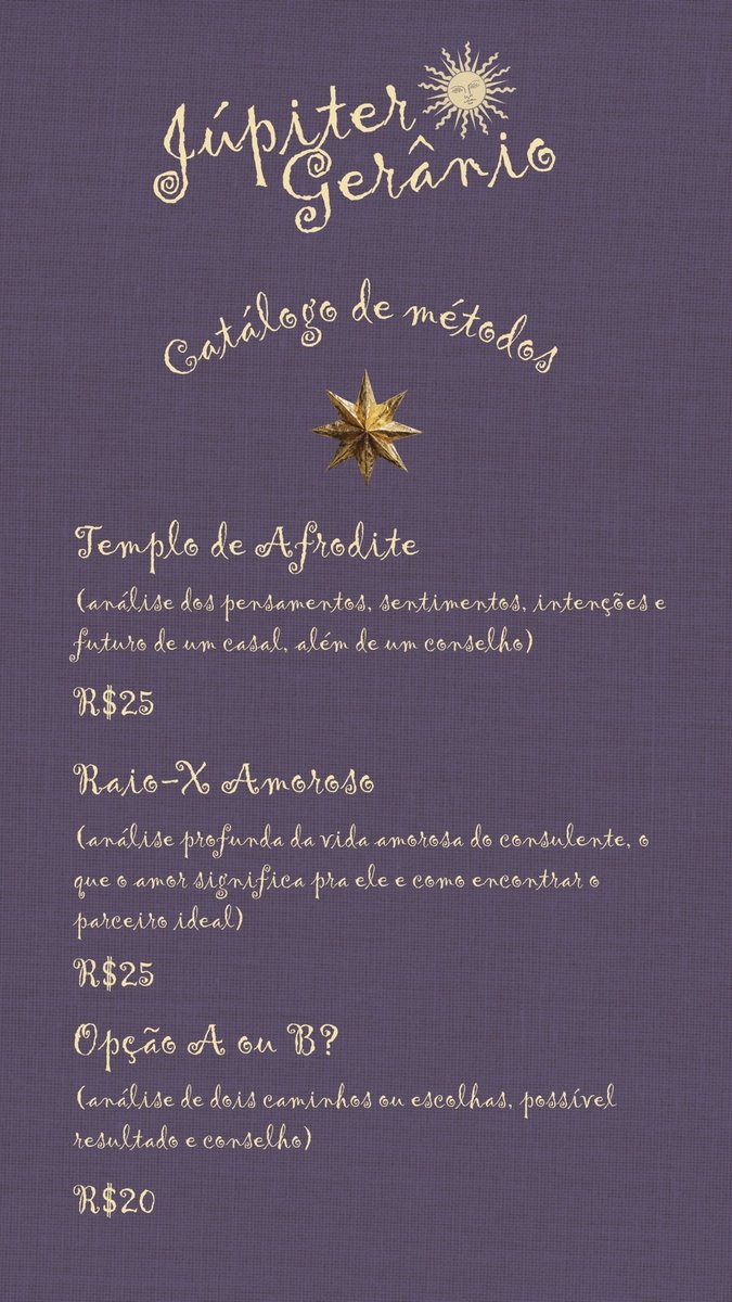 jupitermancia's tweet photo. boa noite, mesa aberta até 23h!

em breve farei um reajuste nos valores da minha tabela então aproveitem até lá, por enquanto, leituras a partir de R$8,00! 

tiragens no tarô e baralho cigano 

contato: https://t.co/RtRYarqWDv https://t.co/cSOVbjPqvE
