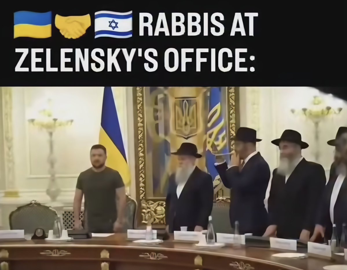 WelshRebel49's tweet photo. @IvankaTrumpUSRV And Zionists control Ukraine. https://t.co/2fNWGM3wpy