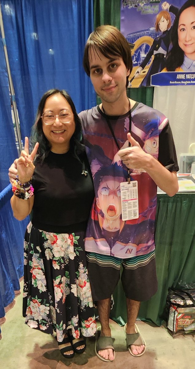 BrandonCote6799's tweet photo. Thank you so much for the picture Anne and for being so kind! Glad i got to see you again! 😊👍 https://t.co/wwJY9DFxed