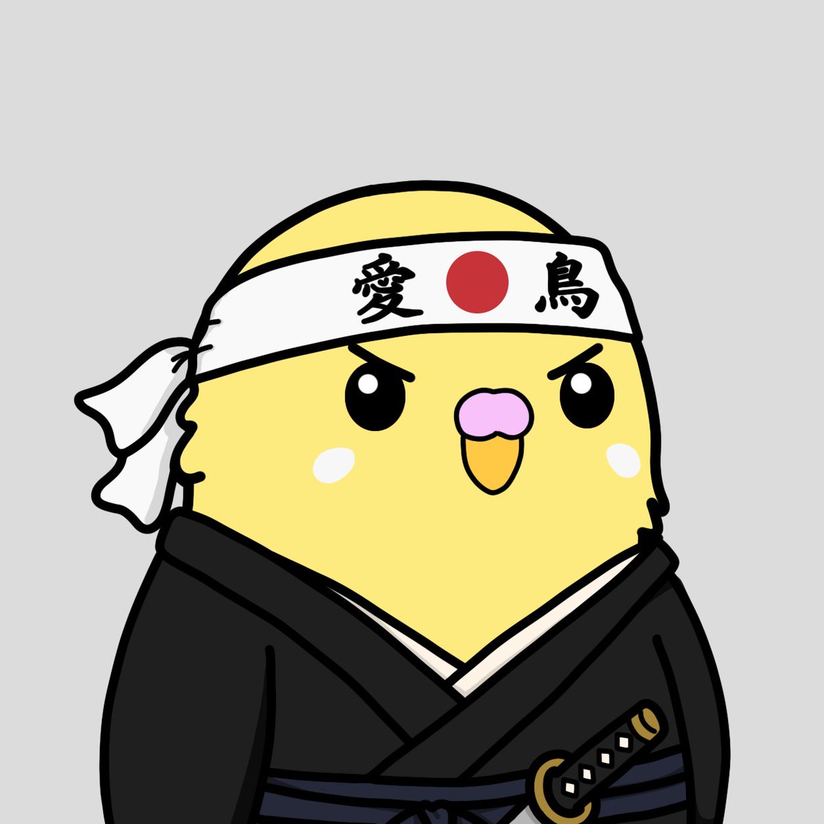miyaspokeofthis's tweet photo. samurai birb https://t.co/eVHkdBwI9y