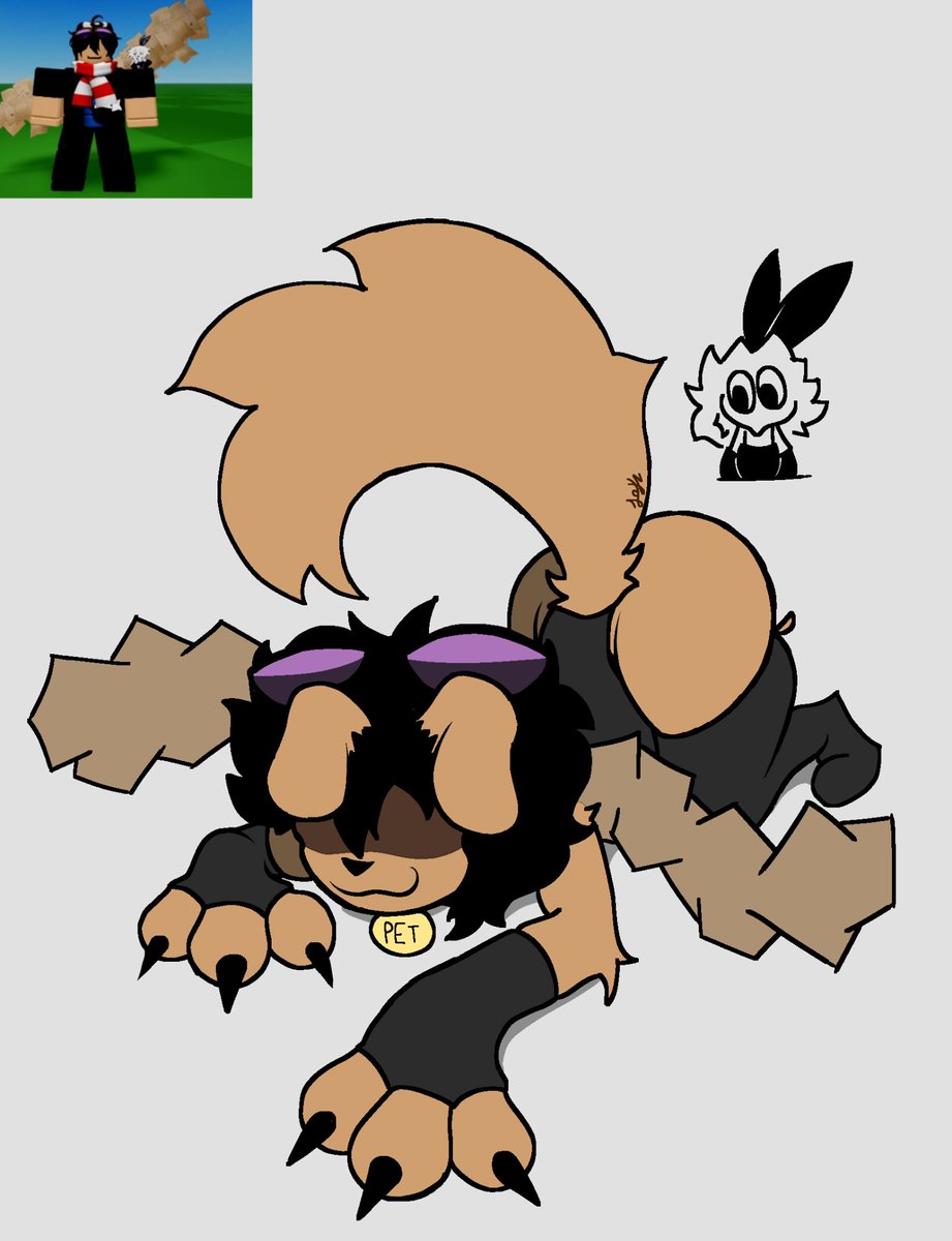 cute_and_dumb's tweet photo. I did this recently for a friend, it looks pretty cool :3 https://t.co/mnRZBmNbvn